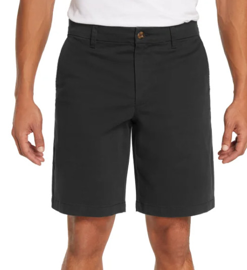 Gap Men's Flat Front Shorts, Color Black  NWT