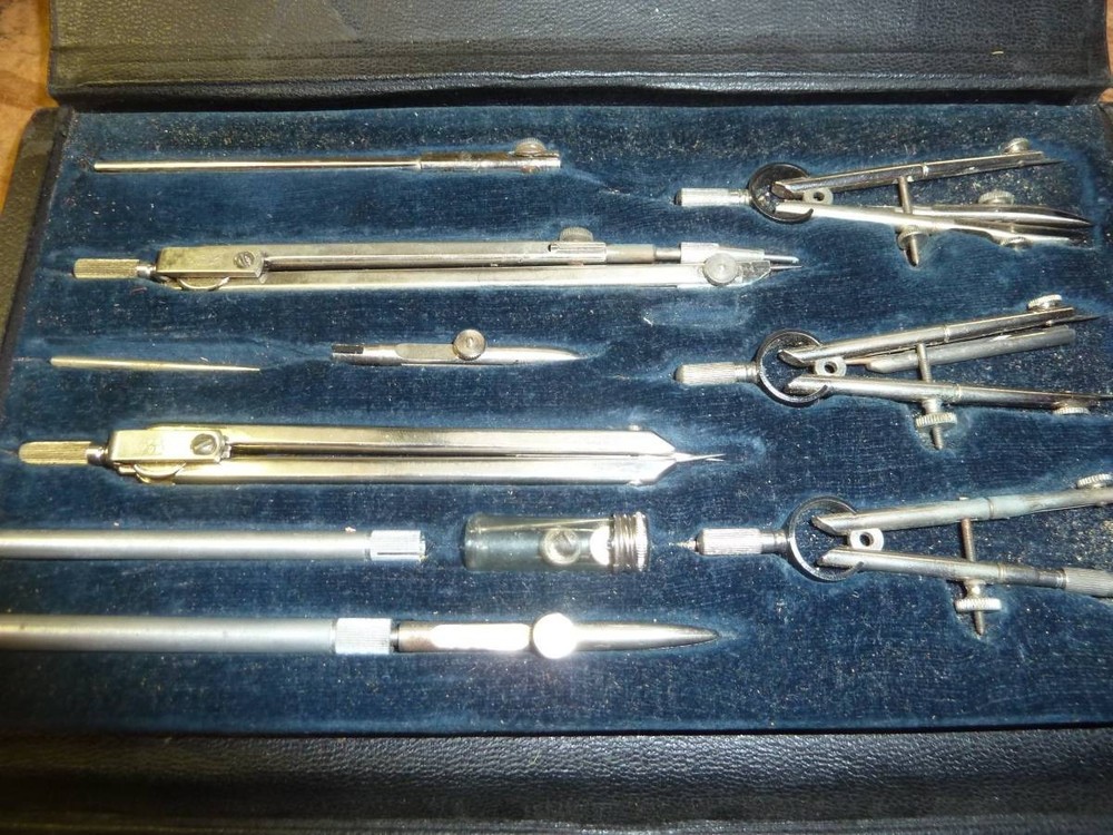 Drafting tools vintage ateco & Gramercy Precision