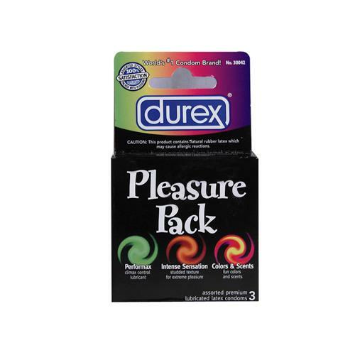 Durex Pleasure Pack (3 Pack)