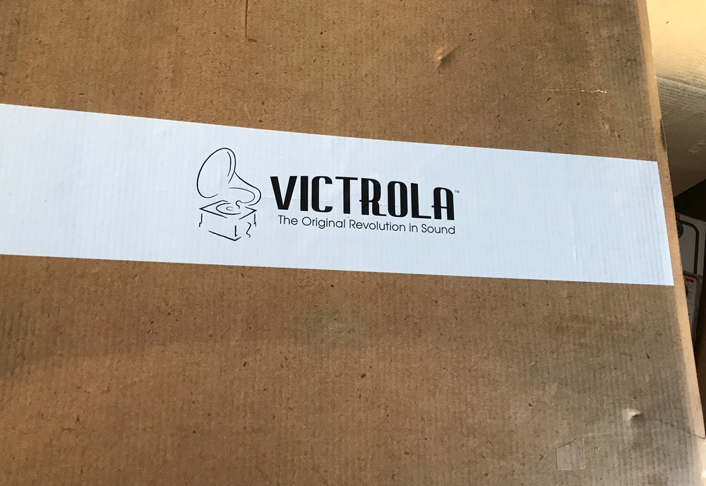 🍎 Victrola The HAWTHORNE Record Player W/Bluetooth Speaker Open Box‼️
