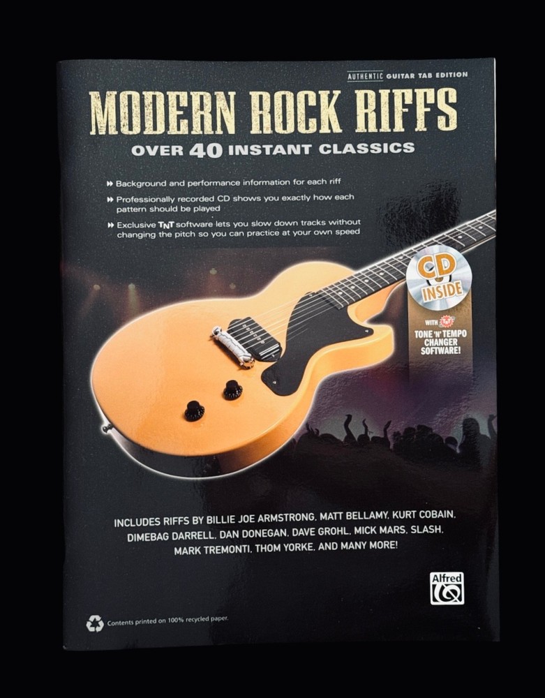 Alfred: Modern Rock Riffs: WorkBook/CD