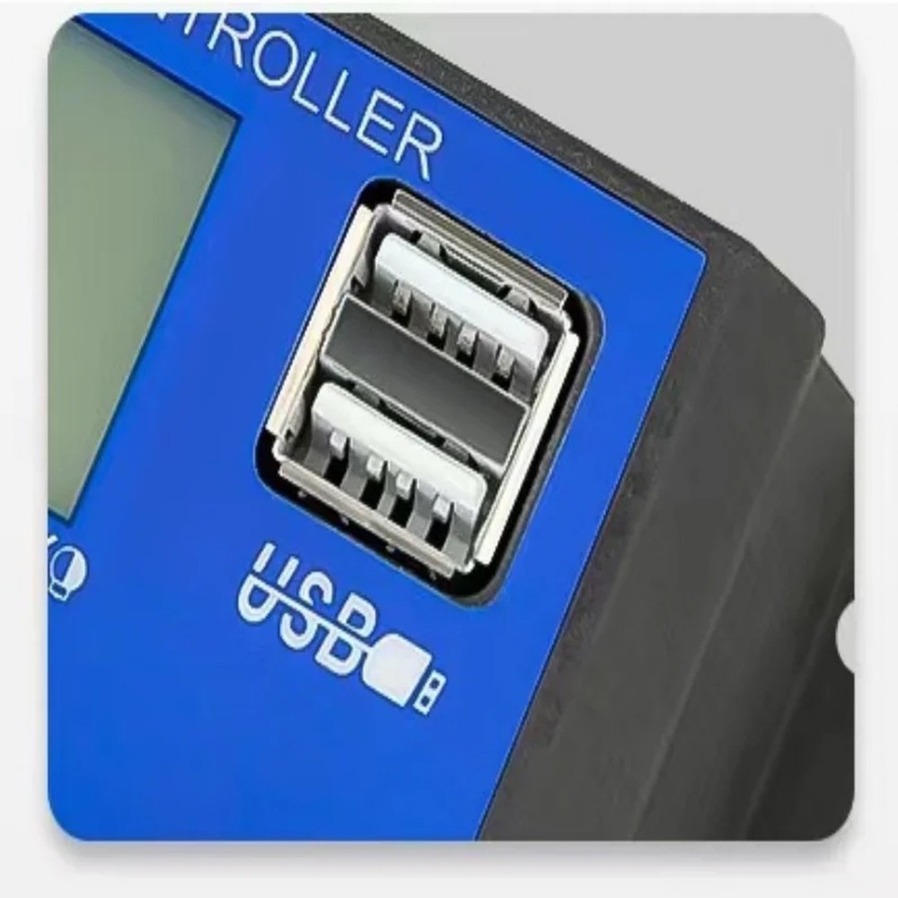 12V 24V 10A 30A PWM Solar Charge Controller - Adjustable LCD Display Timer