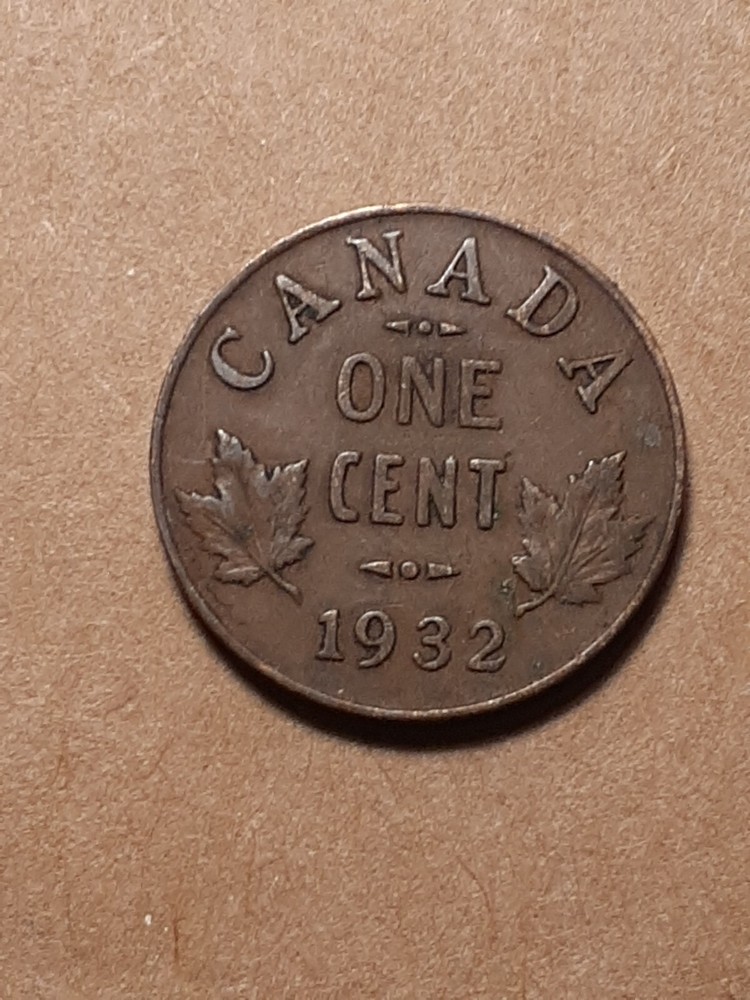 1932 ONE CENT CANADA