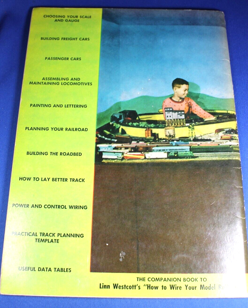 5 Book Lot - Toy Train Reference Books - Scenery; Electrical; Bench Work - Used