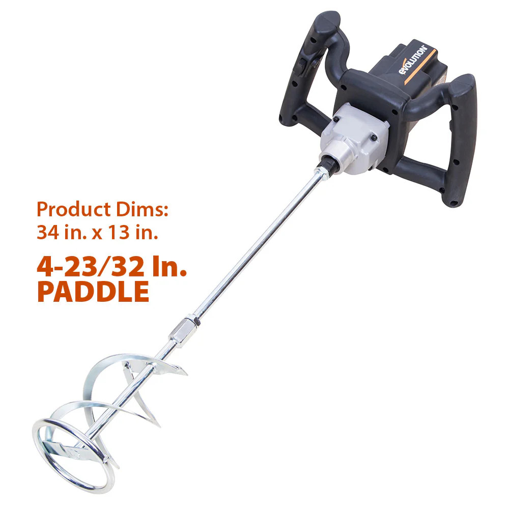 Evolution Twister Variable Speed Drywall Mortar Mixer Stirring Tool