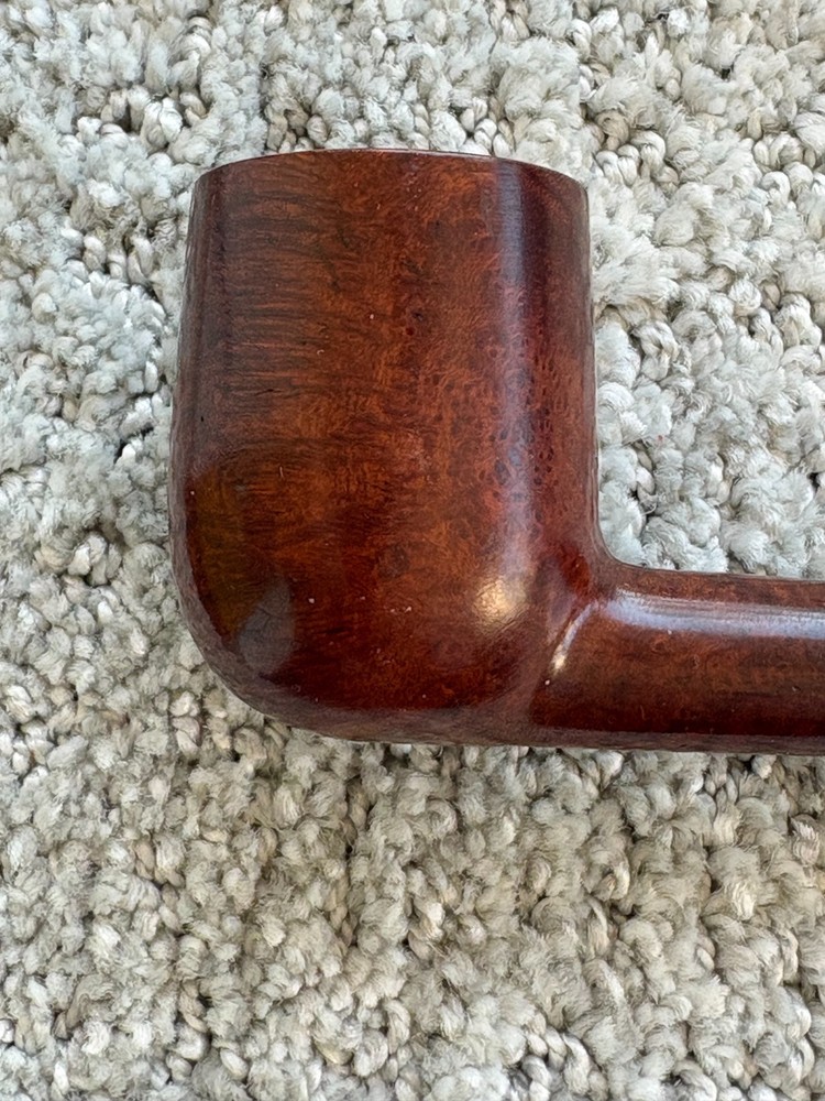 OLE JANSEN BRIAR 1950'S BILLIARD BLUE DOT STEM AR