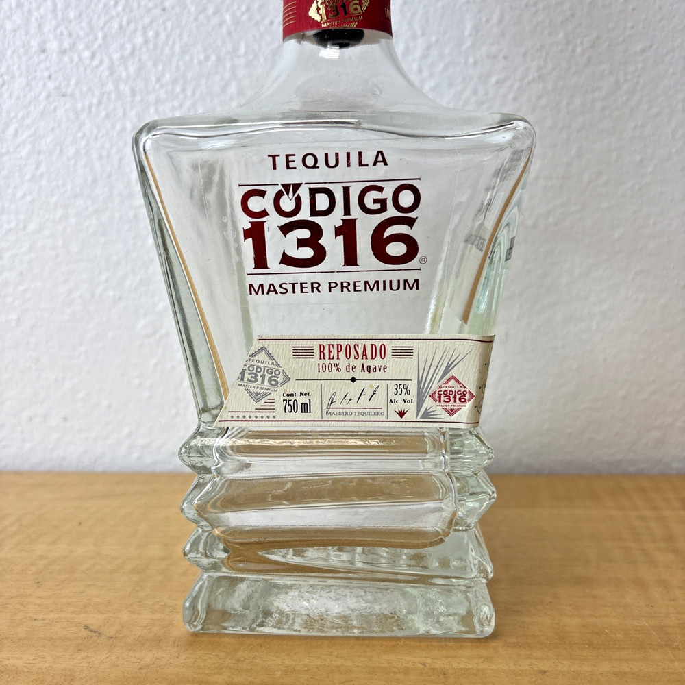 Codigo 1316 Master Premium Reposado Empty Bottle