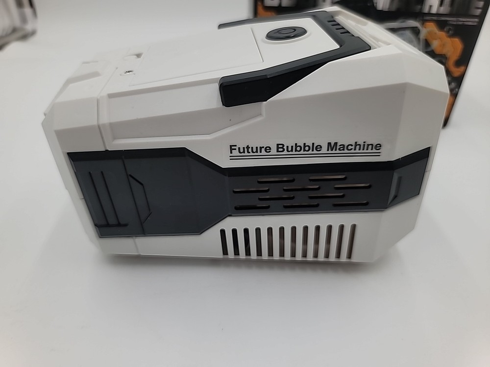 Automatic Bubble Machine with 2 Speeds and Lights Electric OR Battery