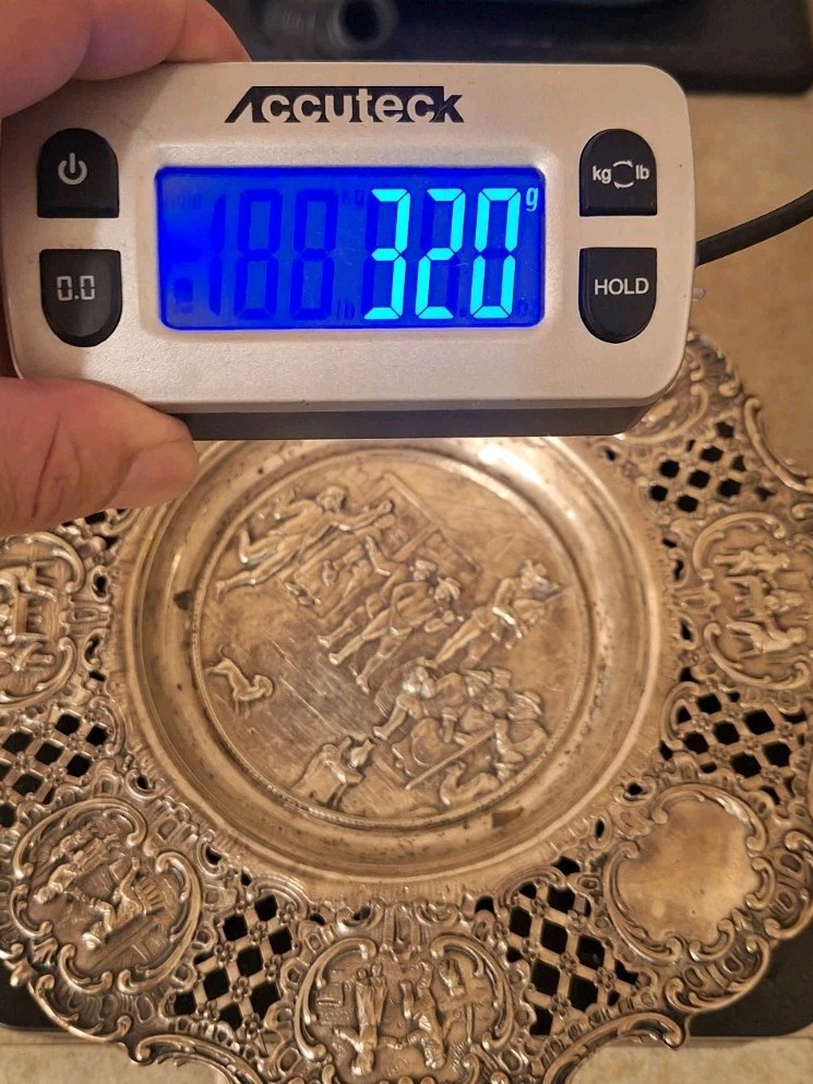 800 Silver Scrap Plate 320g
