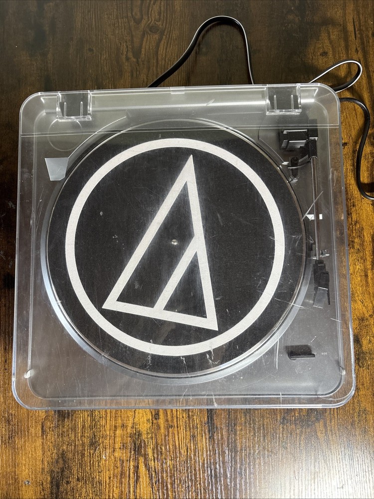 Audio-Technica AT-LP60 Belt-Drive Turntable Silver Fully Automatic Read Descript