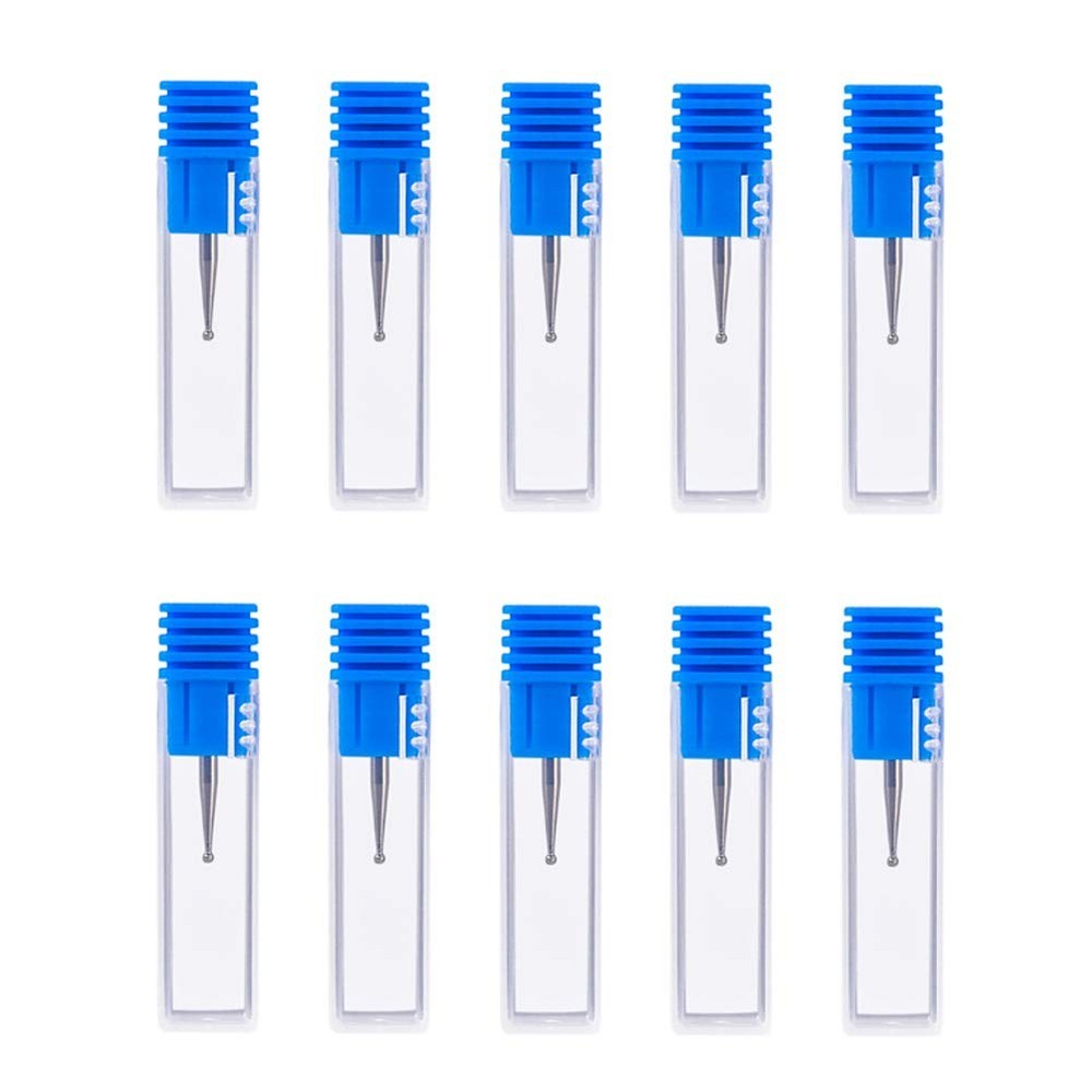 10Pcs Diamond Engraving Tip Bit, Electric Cordless C-Sliver tips