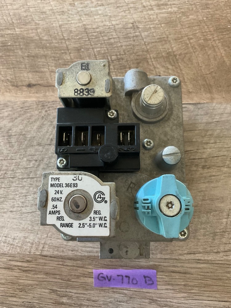 Furnace Gas Valve 36E93 Type 301 White-Rodgers