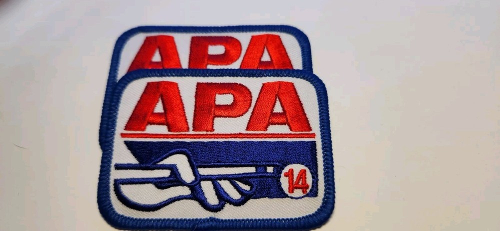 APA 2014 MEMBERSHIP PATCH AMERICAN POOLPLAYERS ASSN