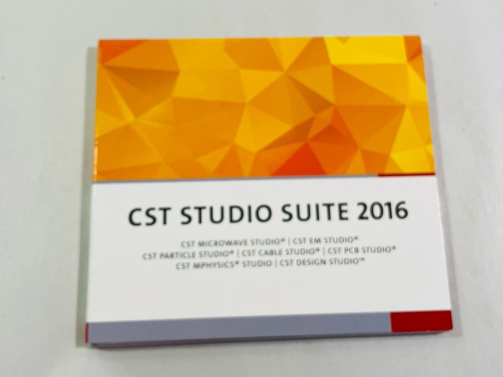 CST STUDIO SUITE 2016 - CD ONLY- BRAND NEW