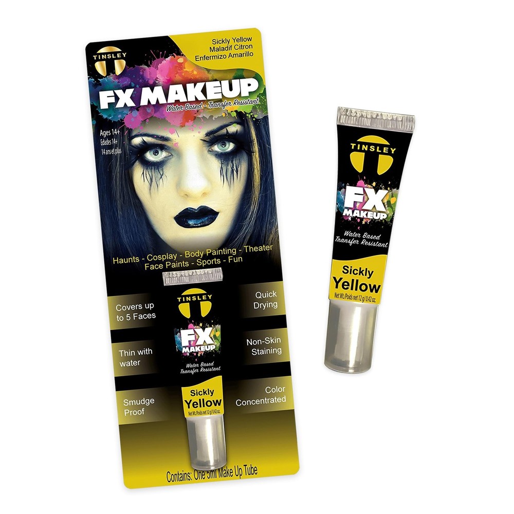 Sickly Yellow Fx Makeup Costume Accessory