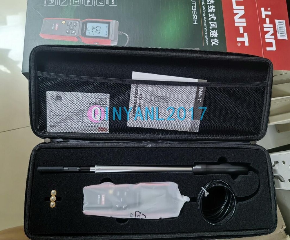 UNI-T UT362H Hot Wire Anemometer Sensor Wind Velocity/Volume/Temperature Tester