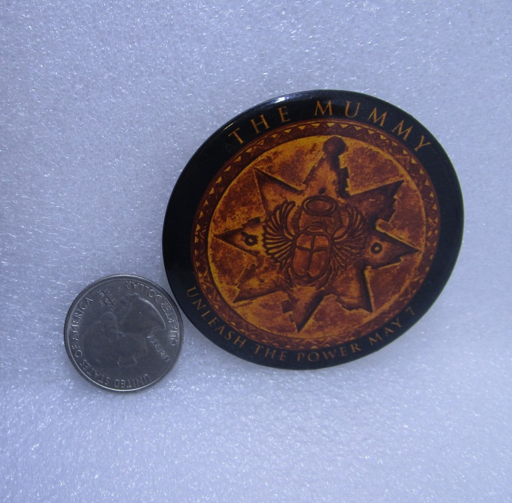 The Mummy Unleash The Power Button Pin