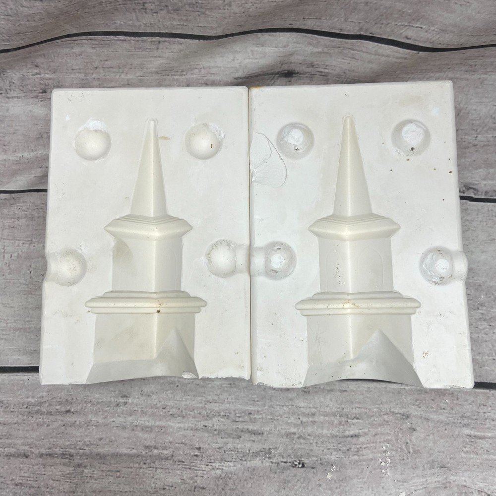 Unbranded Ceramic Casting Mold Finial Steeple #315
