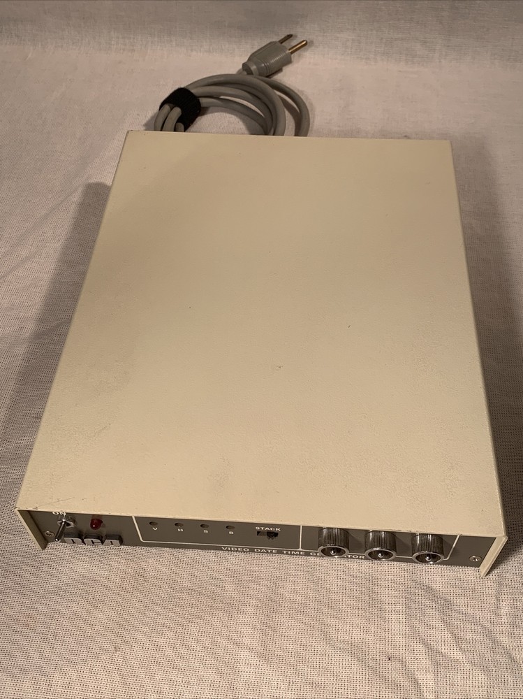 Vintage RCA Video Date Time Generator