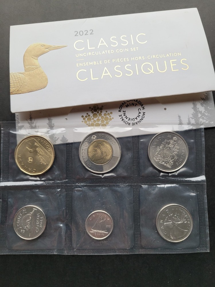 *** 2022  CANADA  PROOF  LIKE  ROYAL  MINT  SET ***