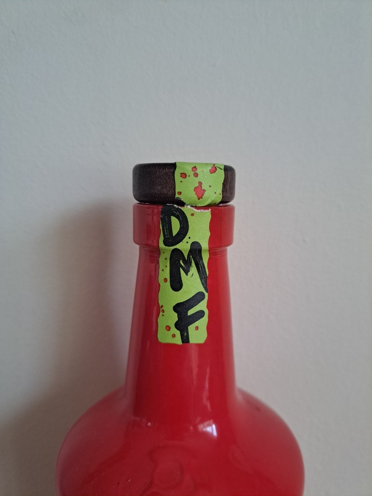 EMPTY Dead Man's Fingers 70cl Cherry Rum Bottle
