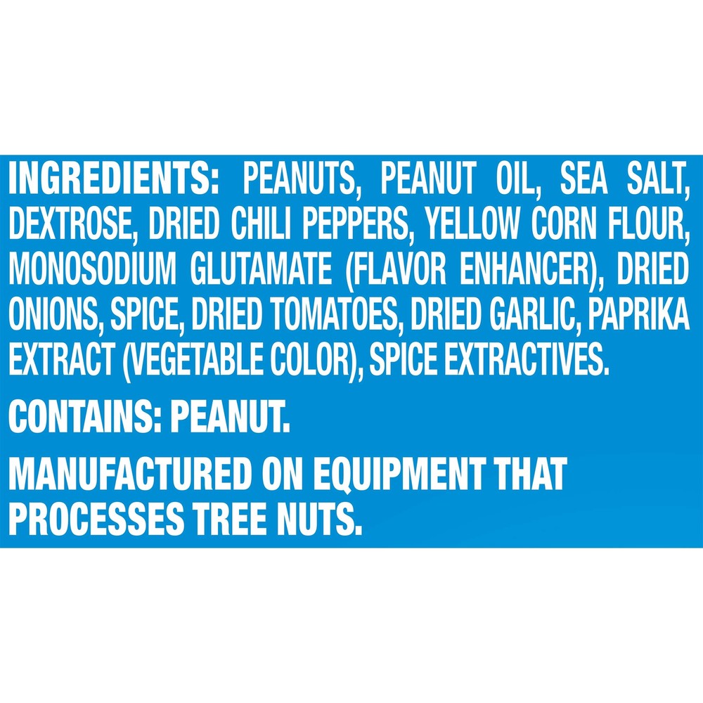 Planters Heat Peanuts (1.75 oz Packets, Pack of 18)