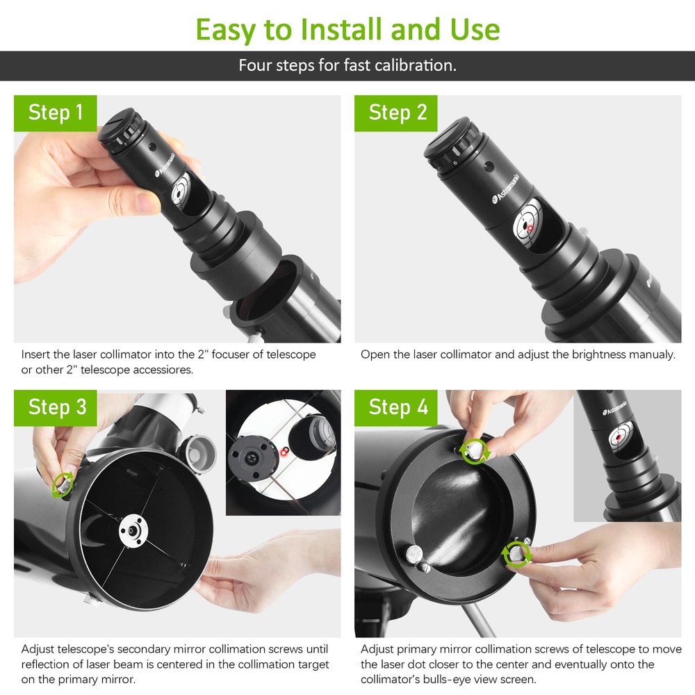 Astromania 2" Moon/Skyglow Filter - Bundle with - 1.25" Next Generation...