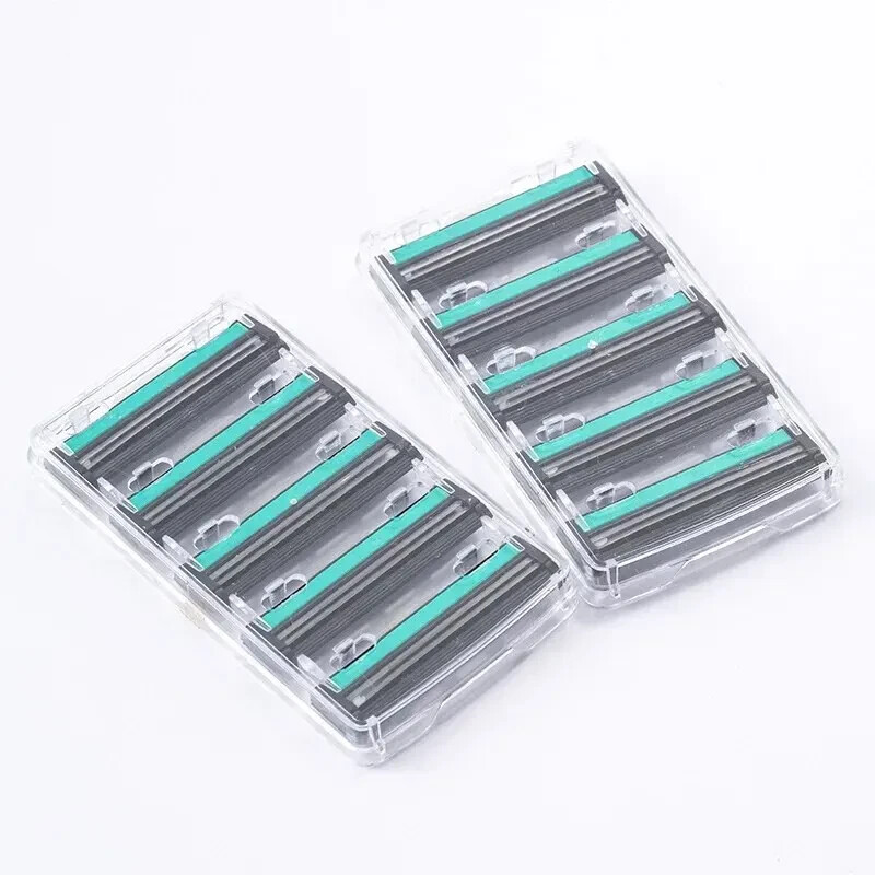 21 pc Double Razor Blades Replaceable Heads Fine Razor Men's Shaving Razor