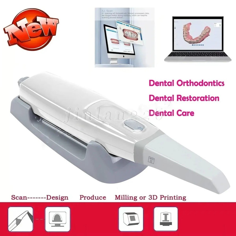Dental Scanner with Scanning Software. No Need Calibration.