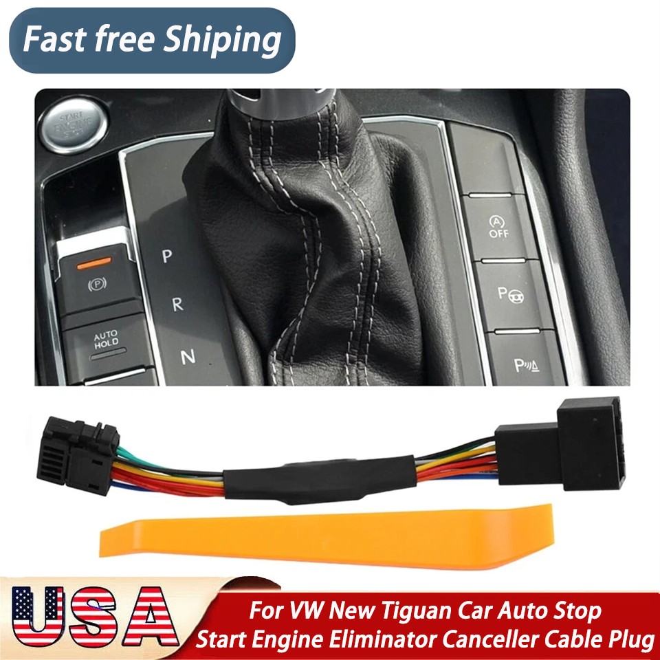 Car A-OFF Switch Cable Delete Disable Stop Start Engine System Eliminator Plugs
