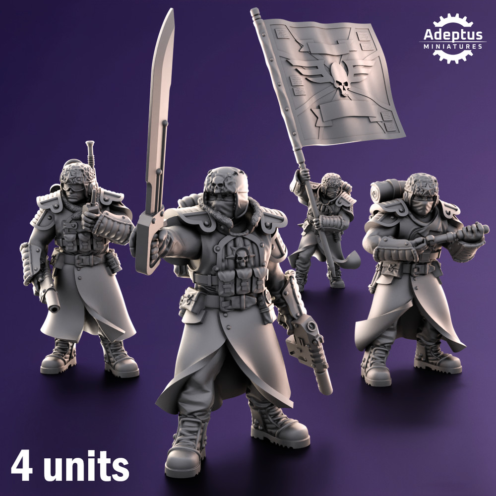 Command Squad - Iceward Division - Set of 4