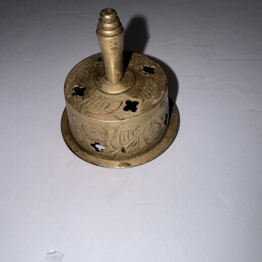 Brass Table Bell 2.25” Tall 2.5 Round