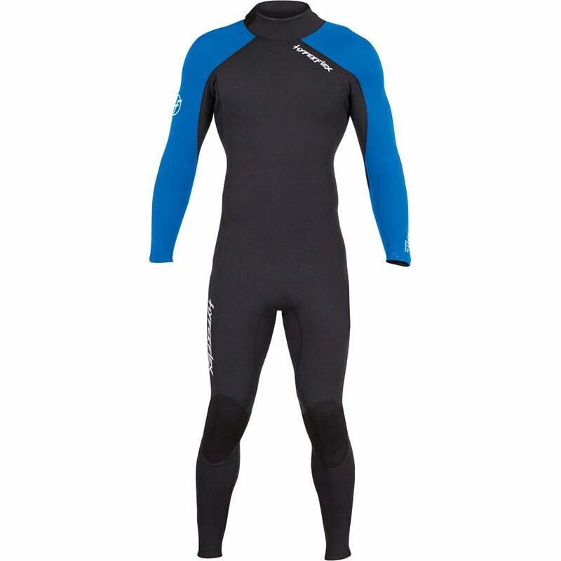 HYPERFLEX Juniors' 3/2 VYRL BZ Wetsuit - Black/Blue - Size 10 - NWT - LAST ONE