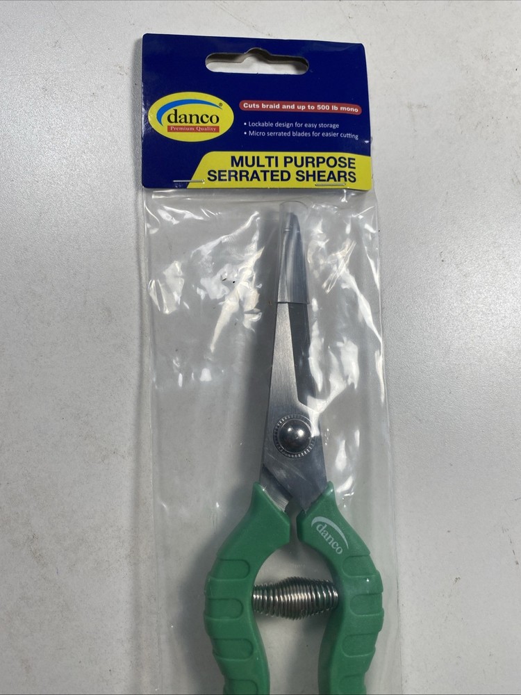 DANCO 8” STAINLESS STEEL MULTI PURPOSE SERRATED SHEARS