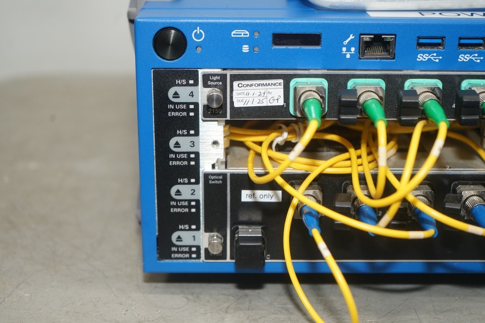 ^ Exfo LTBx Test Mainfraime 8-slots LTB-8 W/ Modules #X5323