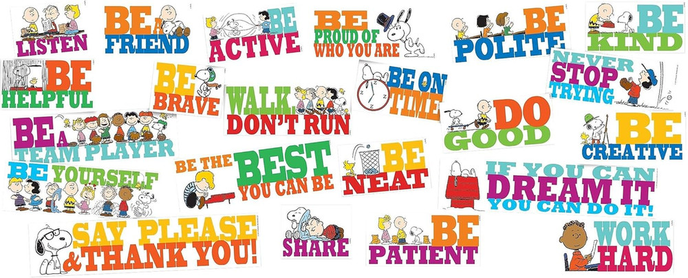 EU-847542 Peanuts Quotes BB Set