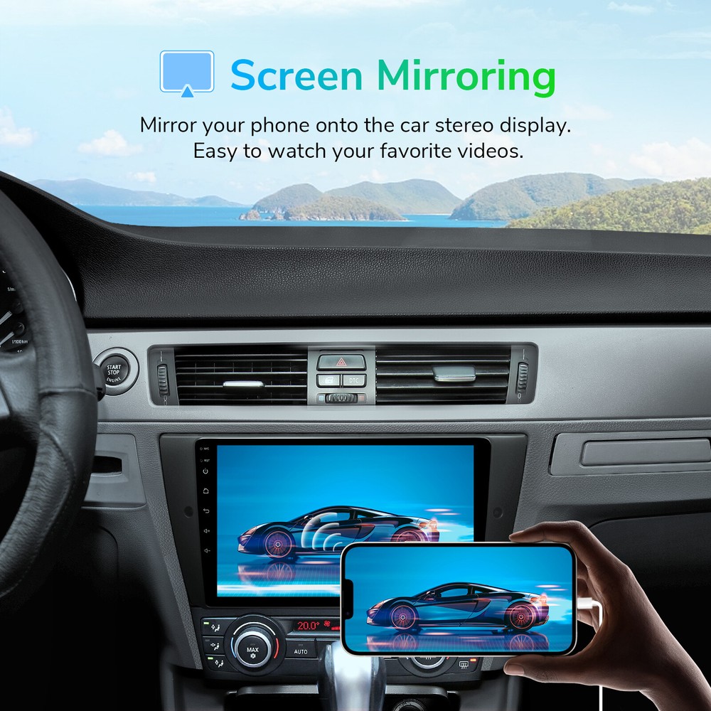E90A12S 8-Core Android 12 Car Play Stereo Radio For BMW 3 Series E90 E91 E92 E93