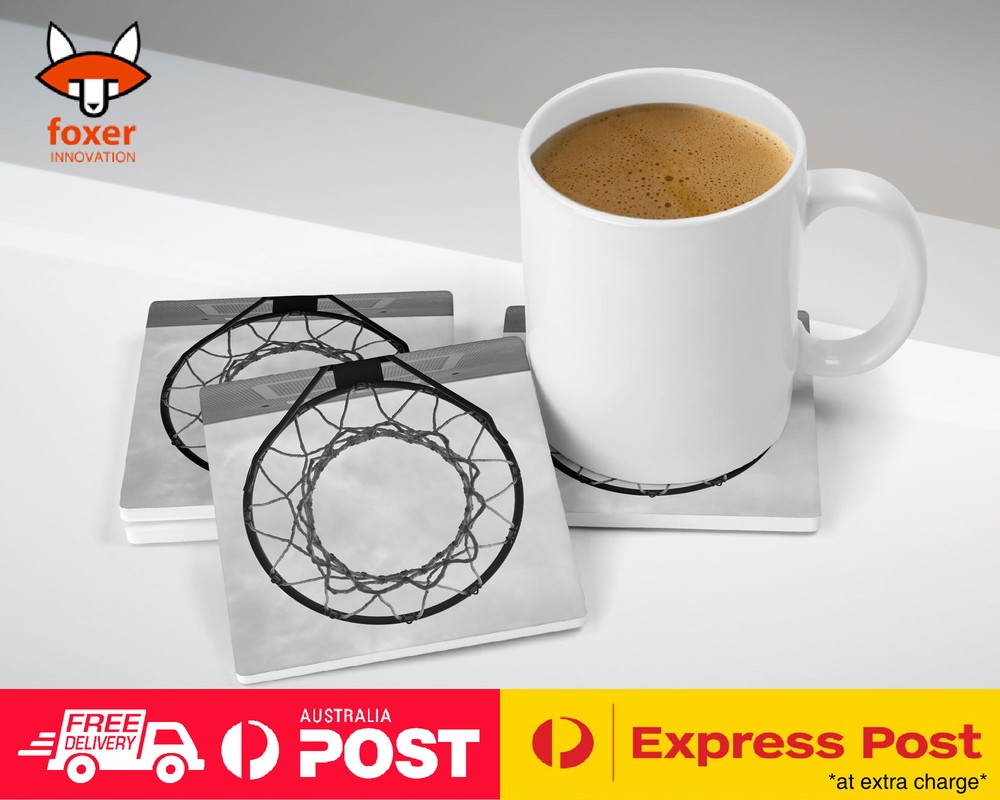 COASTER COFFEE DRINKING MAT|BASKETBALL RING 2