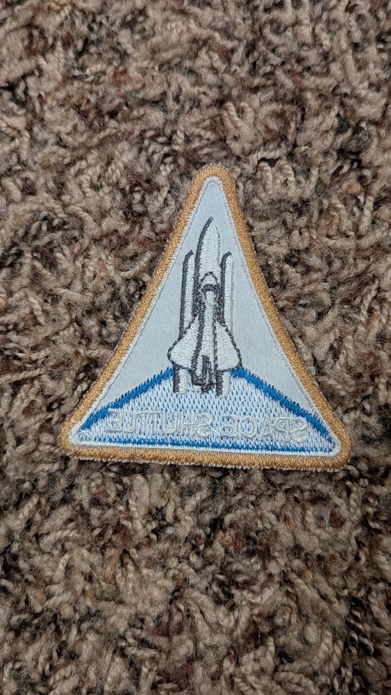 NASA SPACE PROGRAM SHUTTLE ASTRONAUGHT SEW-ON 3" PATCH
