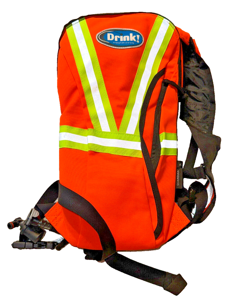 DRINK! HYDRATION SYSTEMS GUARDIAN 3L 100 OZ SHOULDER SLING BACKPACK