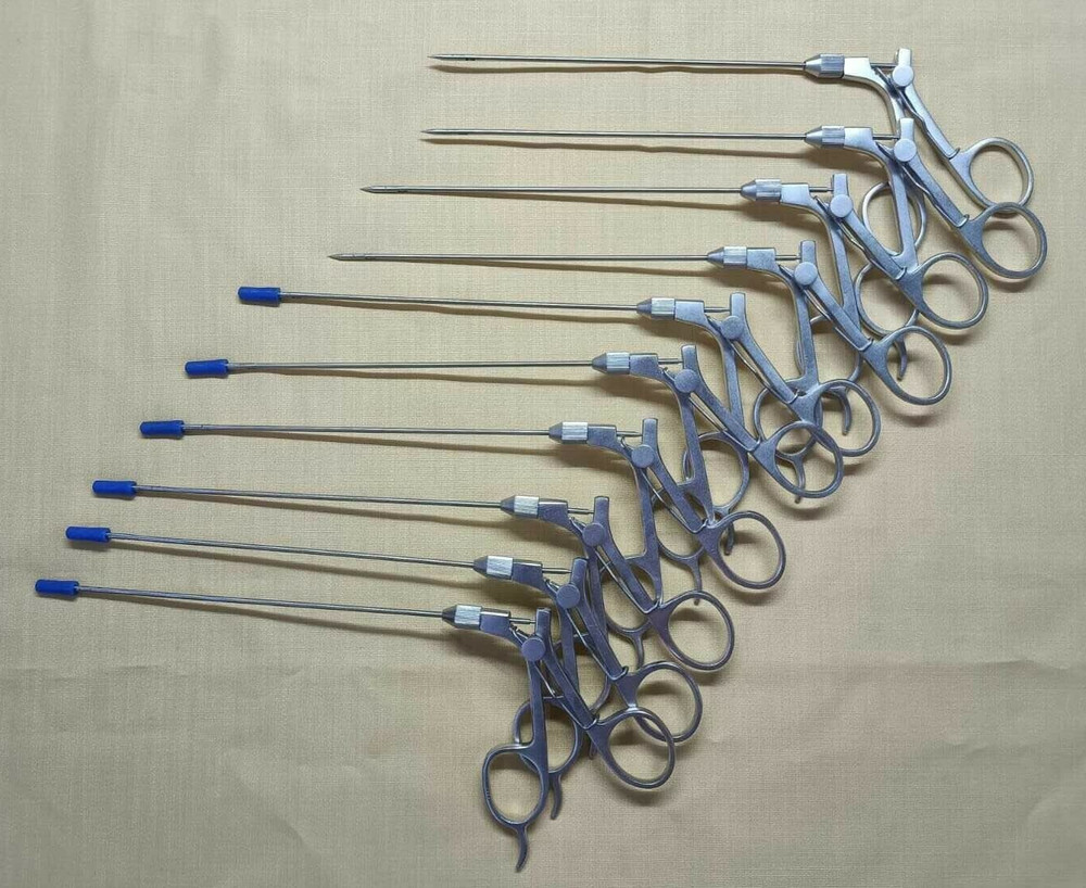 10pc Laparoscopic Port Closure/Suture Passer 2.5mm Endoscopy Reusable Instrument
