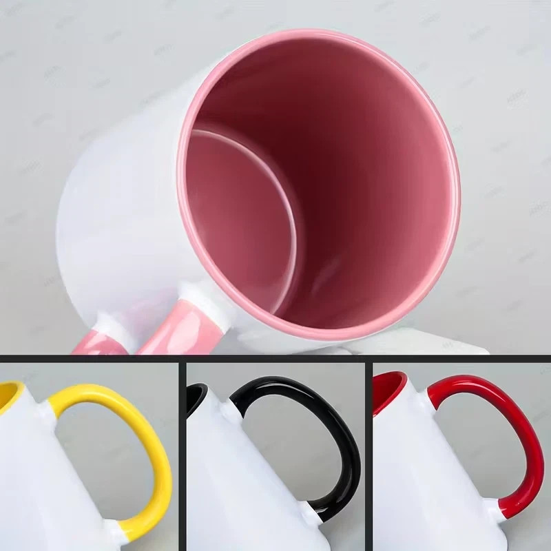 Couple Mug - Name & Partner's Name Design - Accent Mug