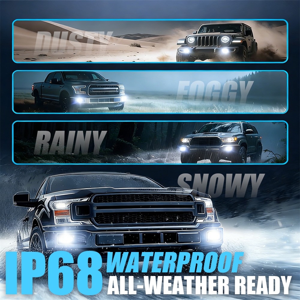 H7 LED Headlight High Low Beam Bulbs Conversion Kit Canbus Error Free 2x