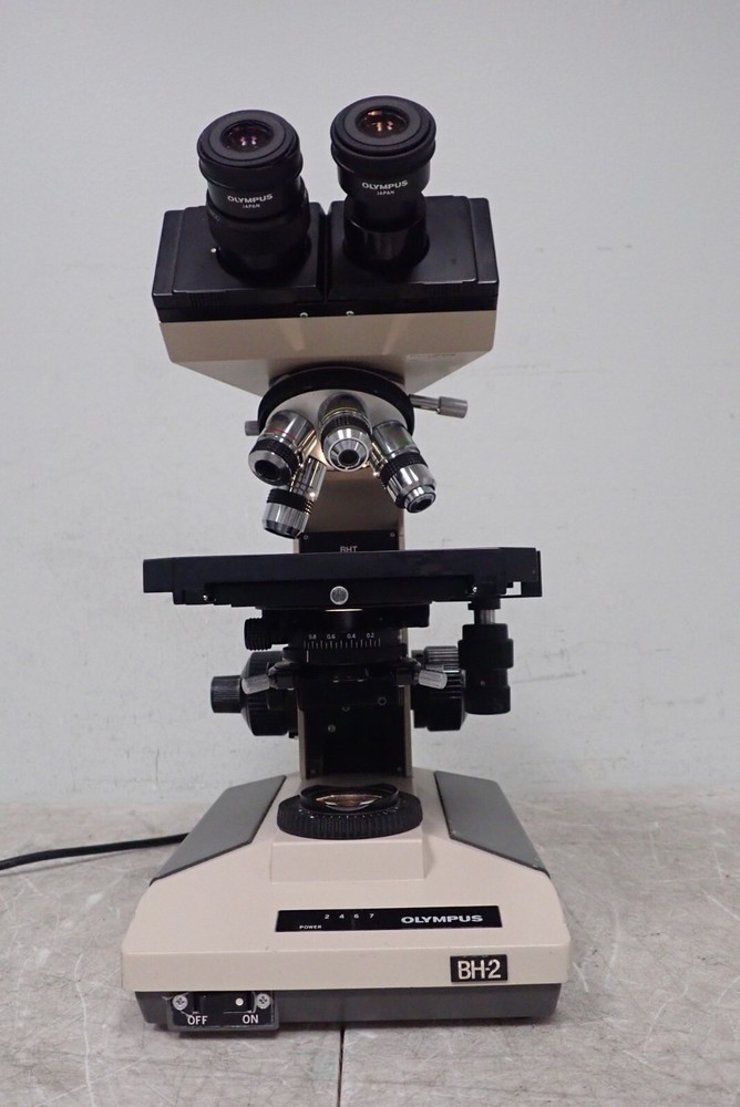 Olympus BH2 BHT BHTU Binocular Upright Microscope w/ 4 Objectives
