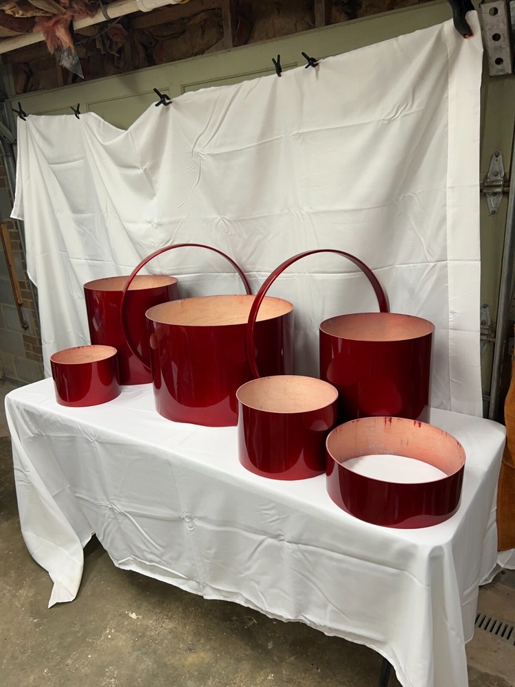 Keller drum shells, custom paint avail. all sizes get a quote on full inventory