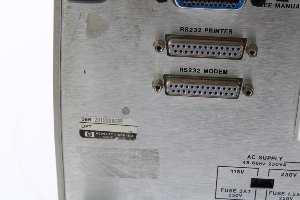 HP Hewlett Packard / Agilent / Keysight 3784A Digital Transmission Analyzer