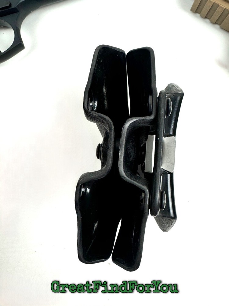 G-Code DMO3 Double Pistol Magazine Carrier/Pouch Kydex Small Paddle - Black