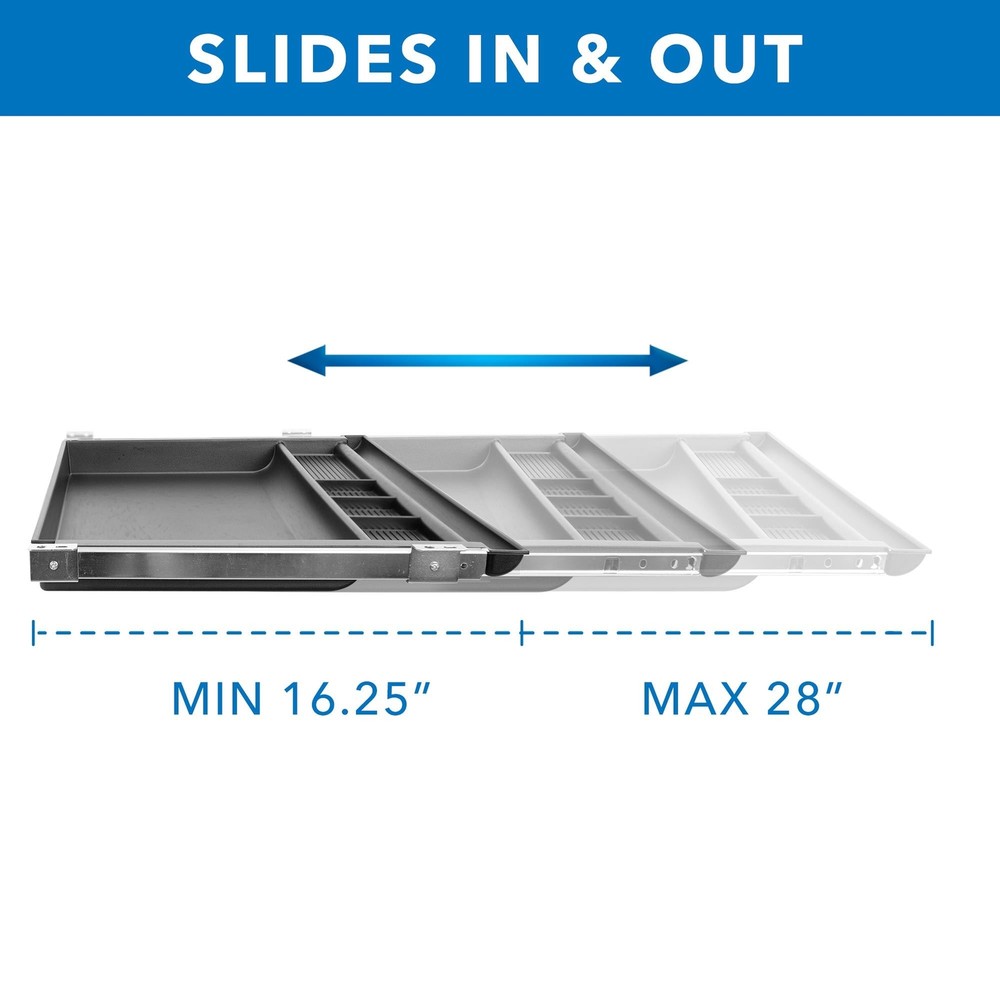 Mount-It! Large Under Desk Pencil Drawer | Storage