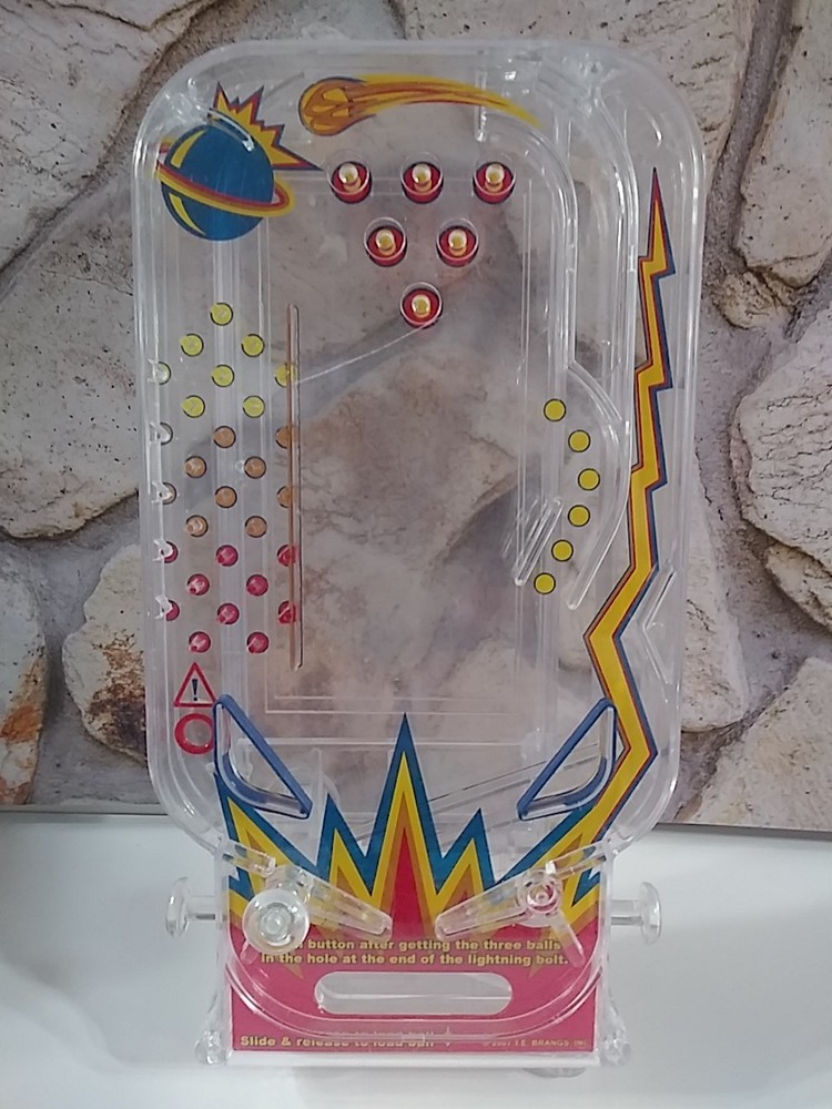 Miniature Pinball Machine TE Brangs 2007 Tabletop Toy