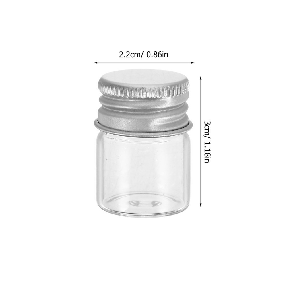 12 PCS Mini Mason Jars with Lids Small Grains Container Cookie